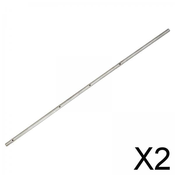 2xSteel Rods Family Adult Kids Arcades Table Soccer Machine Foosball Table Rod 44cm Dia 8mm