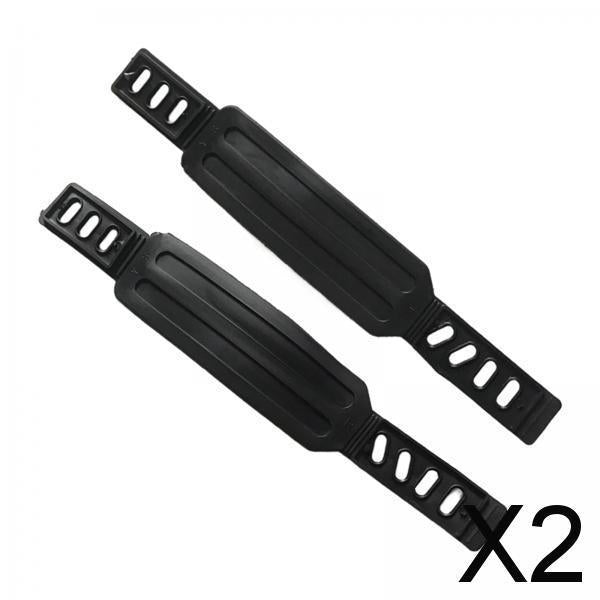 2xUniversal Exercise Bike Pedal Straps 1 Pair Adjustable Length Heavy Duty