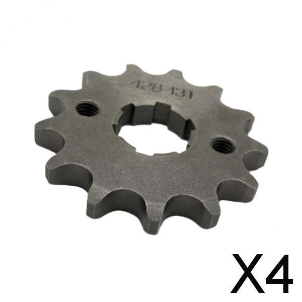 4x428 Chain/Pitch 20mm Front Sprocket Cog for Pit Trail Dirt Bike ATV Quad 13T