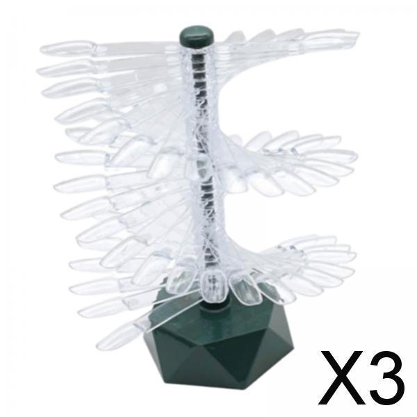 3xNail Color Display Detachable for Nail Set Tool Practice Tools Nail Swatches Green