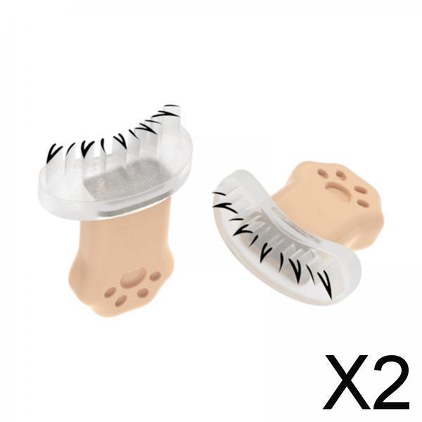 2x2 Pieces under Eyelash Stamper Reusable Beauty for Girl Gift Dating Exercise Skin Color