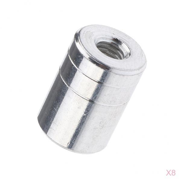 8Pcs Universal Fishing Rod Pod Connector Net Head Adapter for Landing Net