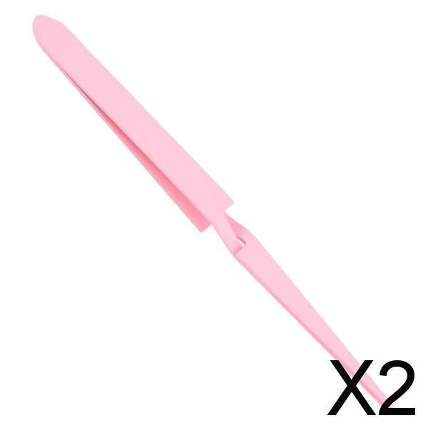 2xNail Art Tweezers Multifunction C Curve Nail Art Sculpting Tool for Salon