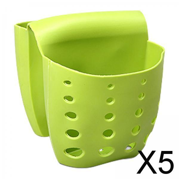 5xMultipurpose Kitchen Sponge Holder Hanging for Bathroom Kitchen Sink Sponges