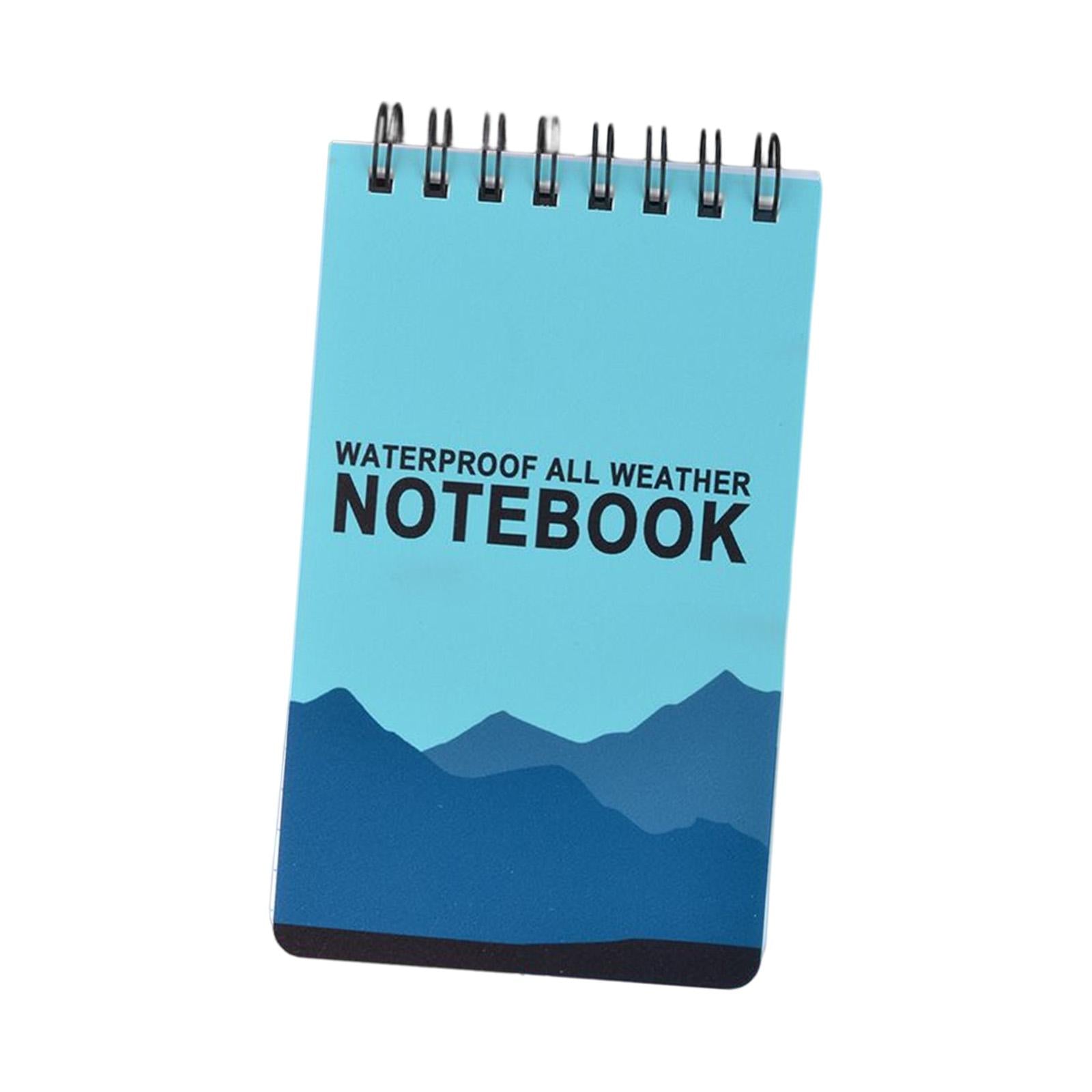 Spiral Notebook Writing Pads Pocket notebook for Office Stationry blue