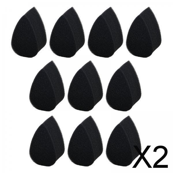 2x10x Body Painting Sponges for Kids High Density Black Face Painting Supplies Small Drop