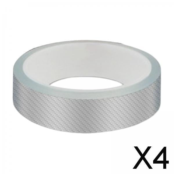 4xCar Door Edge Guards Transparent Invisible Carbon Fiber Door Sill Protector 3cmx3meter
