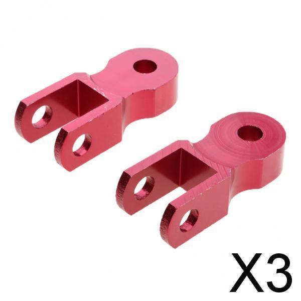 3xHeight Extension Shock Absorber Motorcycle Jack Up Riser Suspension Red