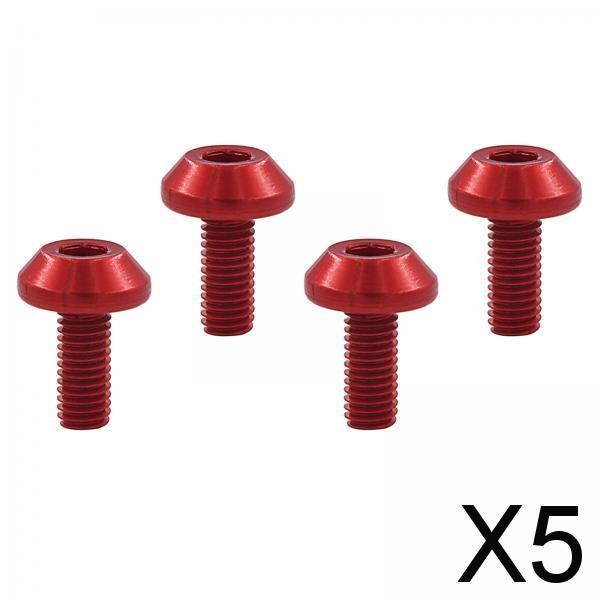 5x4Pcs Water Bottle Cages Screw Bolt Cycling Bike Screw Kettle Holder Screw