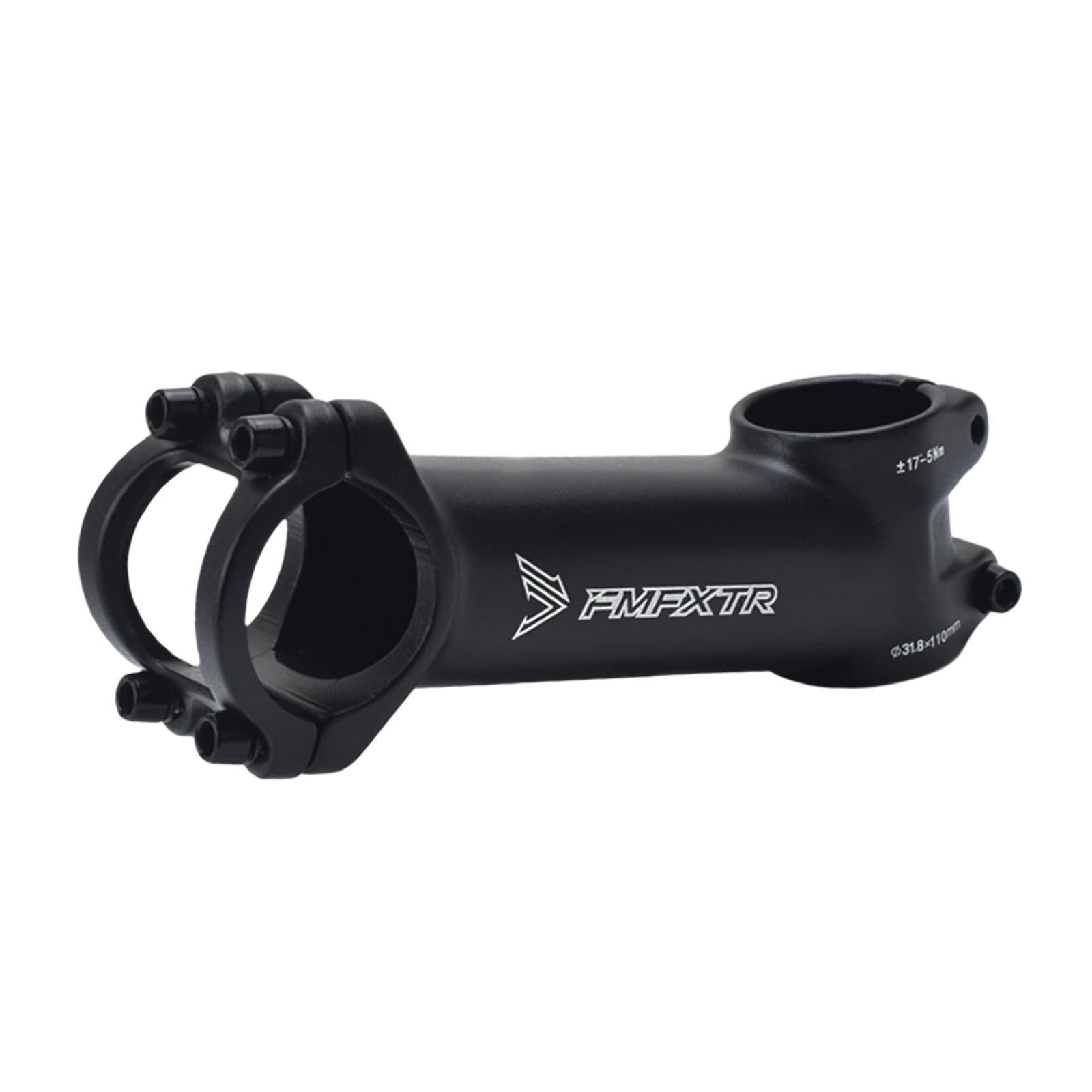 31.8mm Bike Stem Riser Extender for Downhill Bike Fixed Gear Cycle 110mm 17degree