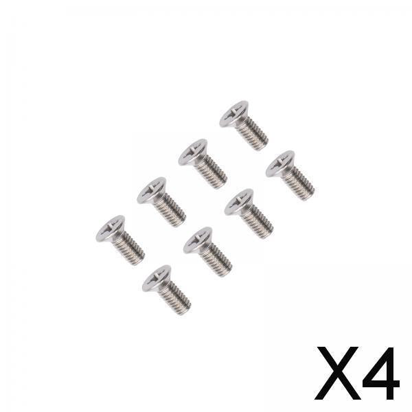 4xBrake Disc Rotor Screw Bolts 93600-06014-0H Hardware Replaces for Honda 8Pcs