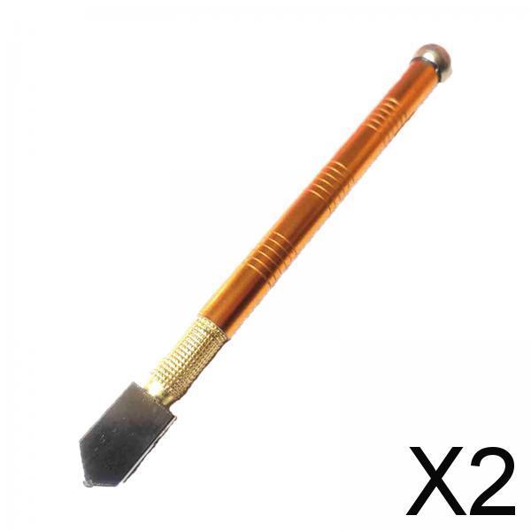 2xDiamond Glass Cutter Heavy Duty Glazing Cutting Tool for Glass Tiles Mirrors
