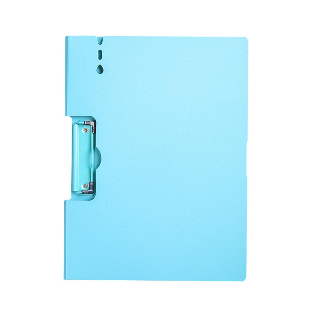 File Folders File Organizer Frosted Multifunctional A4 Clipboard for School Horizontal Green