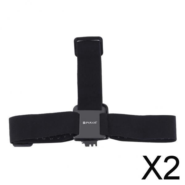2xWearing Headband Head Strap Mount for 6/5/5 Session/4 Session/4/3+/3 /2 /1
