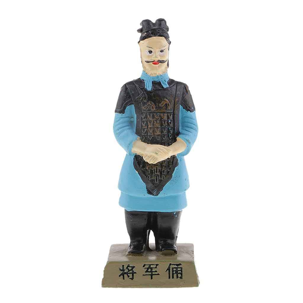 Antique Chinese Qin Terra Cotta Warriors Horse Figurine Artwork Ornament #2