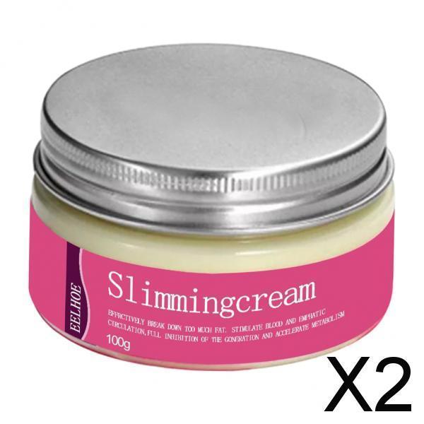 2xLightweight 30/100g Cellulite Cream for Firming Body Shaping Belly Leg Curve 100g