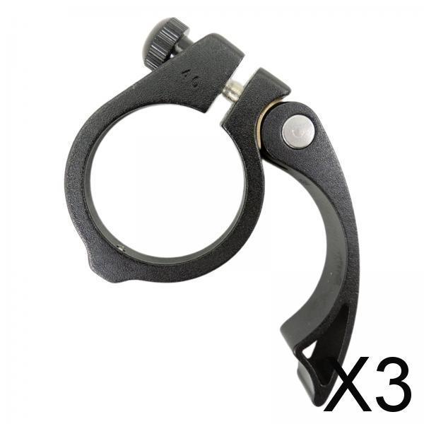 3xBike Seat Post Clamp Bicycle Seatpost Clamp Seatpost Collar for Road Bicycle
