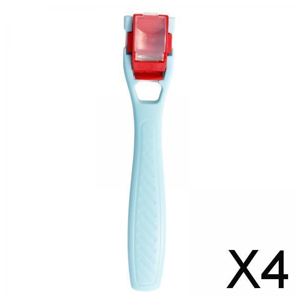 4xFoot Rasp Hard Skin Remover Tools for Women Men Foot Care Blue