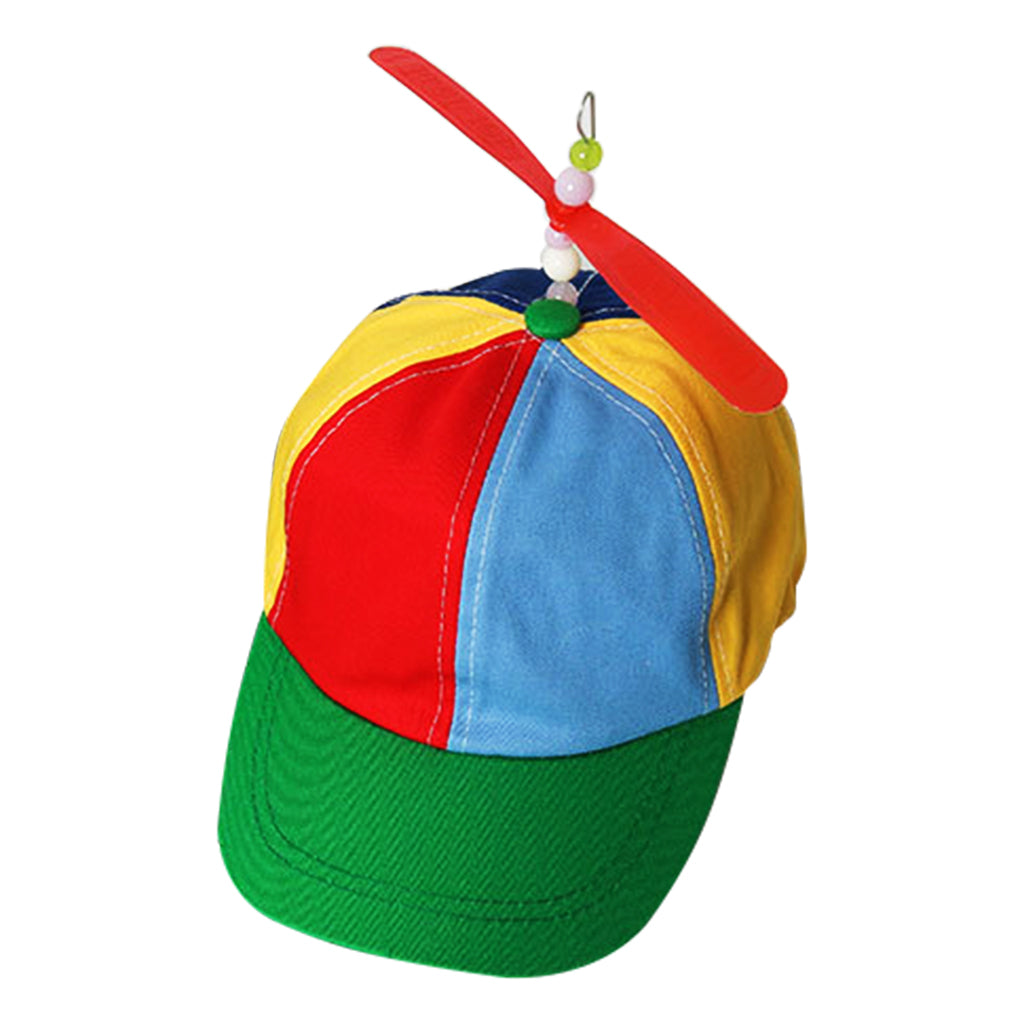 Kids Low Profile Cotton Plain Baseball Cap Hat Style 2-Multi