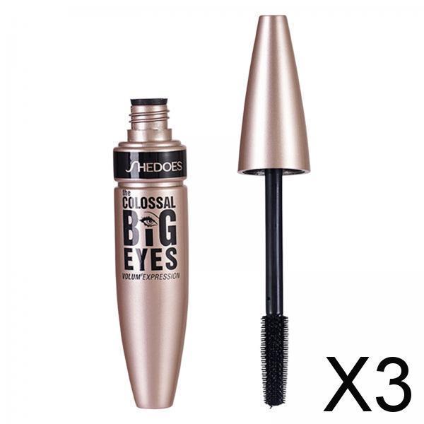 3xMascara No Smudging Eye Makeup Sweatproof Silicone Soft Brush Girl Gifts 1 Piece