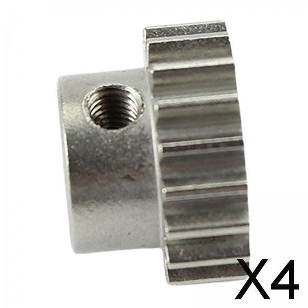 4xRC Motor Pinion Gear 19T for Wltoys 124016 1/12 Hobby Model Car Vehicles