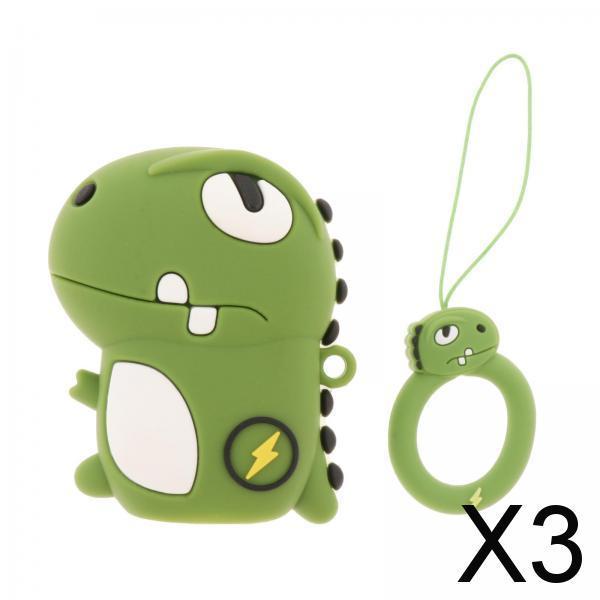 3xFlexible Car Key Fob Cover Case Car Accessory Dustproof Waterproof Cute 7.4cmx5.3cm