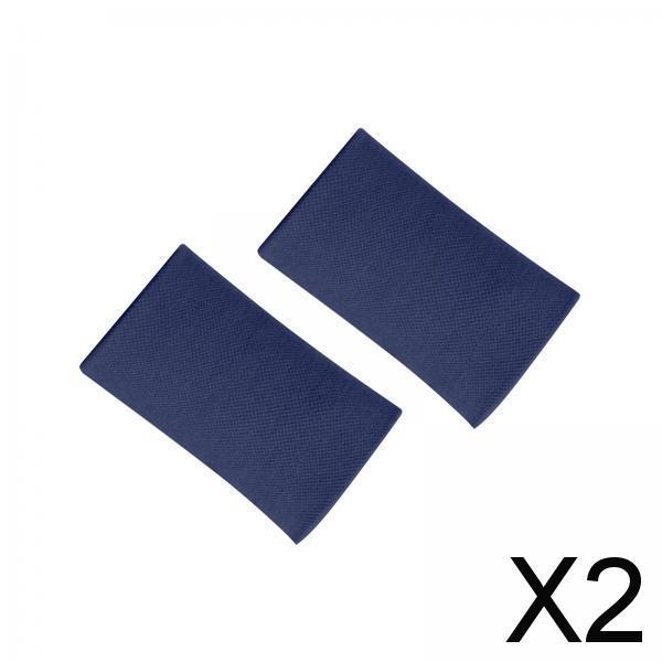 2xCompression Wrist Sleeves Breathable Wrist Bands Sports for Gym Unisex Adult Dark Blue