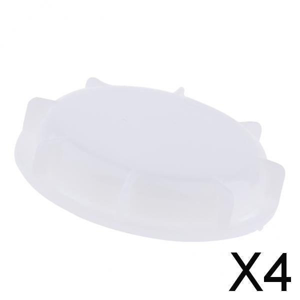 4x1000L IBC Ton Barrel Valve Dust Cover IBC Adaptor Fitting Seal Cap 60mm