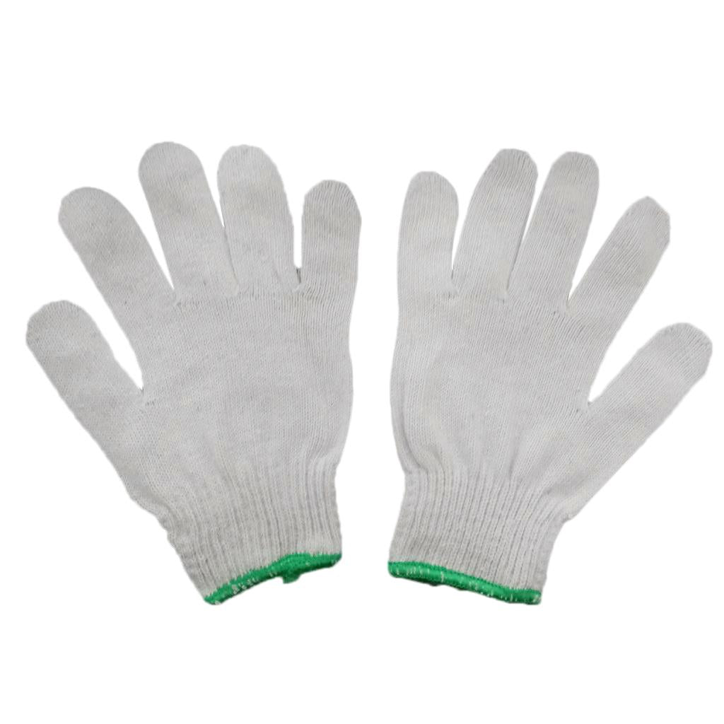 Cotton Thread Labor Protection Work Gloves Welding Gloves Carrying Non-skid E