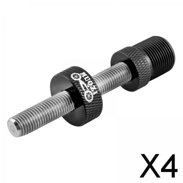 4xBike Crank Extractor Puller Durable Repair Tool for Bicycle Repairing Biking Black