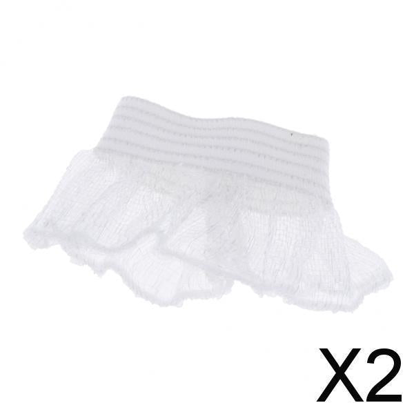 2x1:12 Scale Female Soldier Accessories Action Figure Bust Skirt Toys White