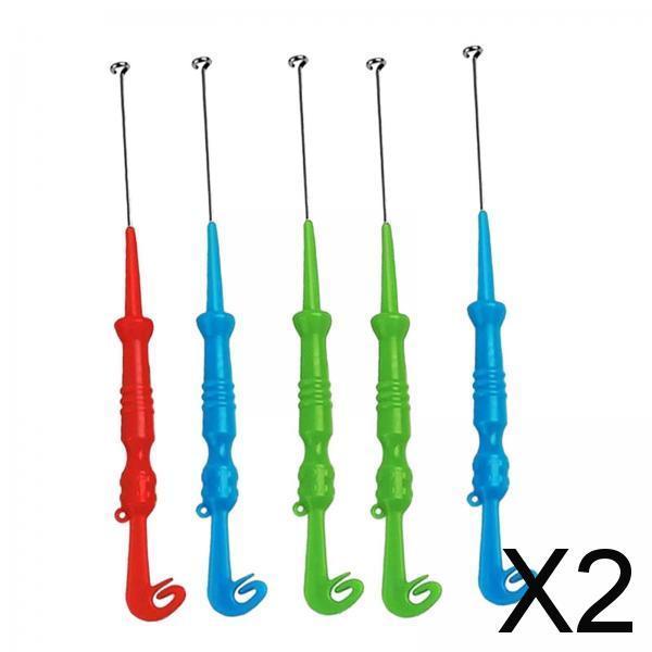 2xFish Unhooking Disgorger Easy to Use Fishing Tackle Sea Fishing Hook Remover 5pcs