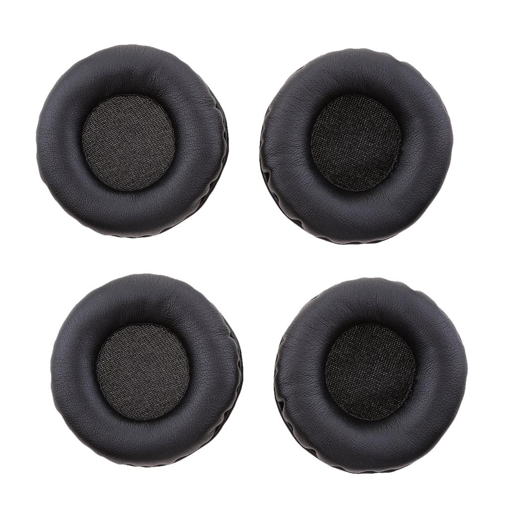 2 Pairs 60mm /2.35 Replacement Ear Cushions Earpads Covers for Headphones"