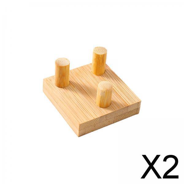2xSmall Display Easel Holder Mineral Stand for Small Collectible Mineral Slab S