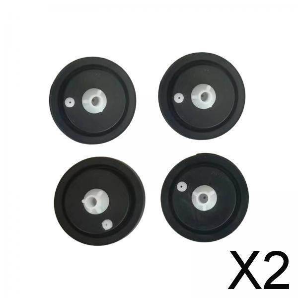 2x4Pcs Diaphragm Washer Solenoid Valve Water Inlet Seal Ring Gasket Repair