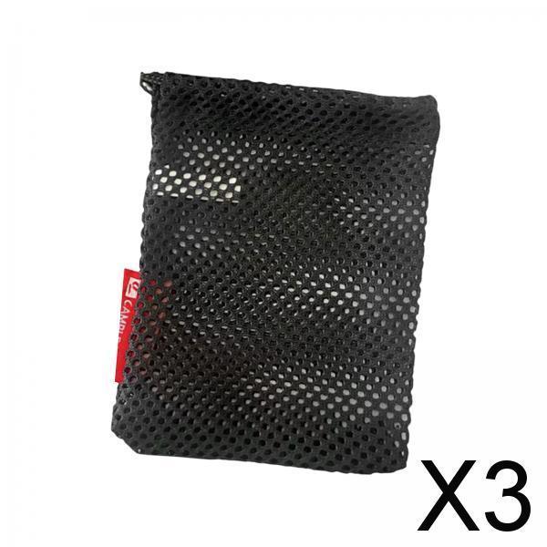 3xCamping Pouch Travel Organizer Bags Small Drawstring Bag for Hiking Outdoor