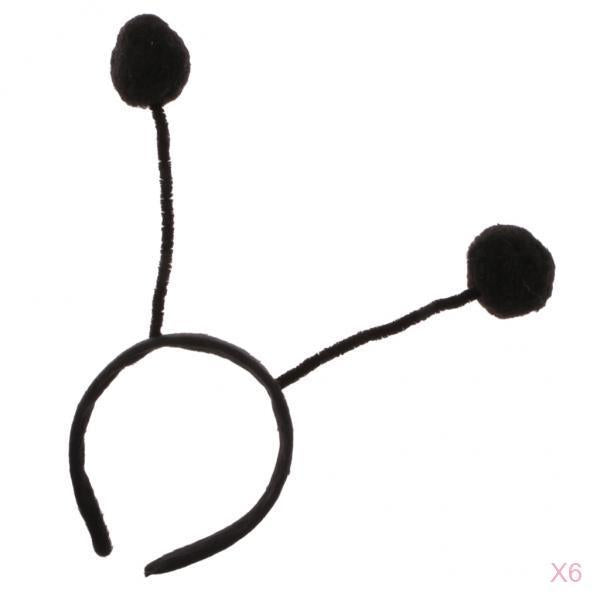 6Pcs Girl Kids Insect Bumlebee Ant Ladybug Alien Headband Party Costume