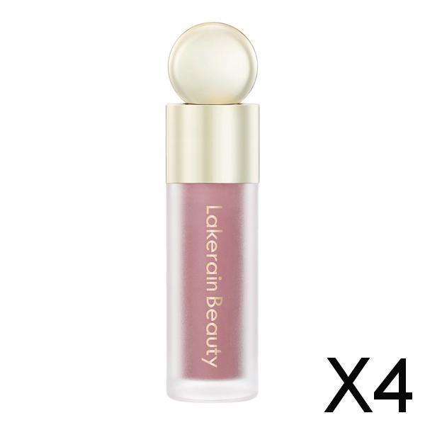 4xLiquid Blusher Highly Pigmented Women Light Texture Makeup Blush for Cosplay Style C