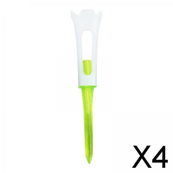 4xGolf Tee Ball Stand Golf Training Sturdy Stable Stronger Stand Golf Ball Tee Green
