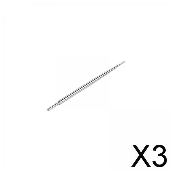 3xThreaded Taper Piercing Tool for Internally Threaded Threadless Jewelry Ears Style A
