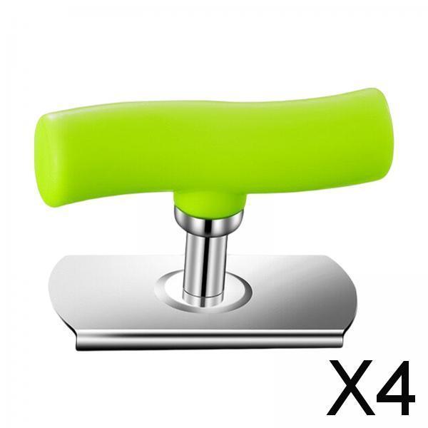 4xStainless Steel Bottle Opener Lid Opener Multifunction for Kitchen Women Green