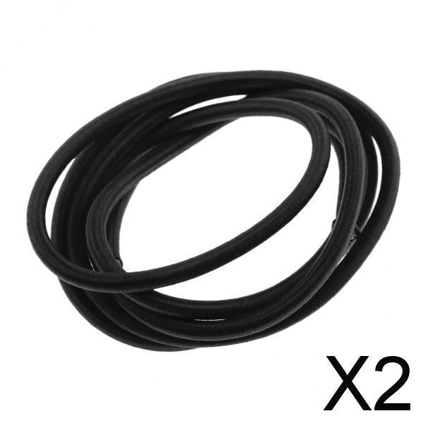 2x6mm Elastic Bungee Rope Shock Cord Tie Down Roof Rack UV Stable  2m