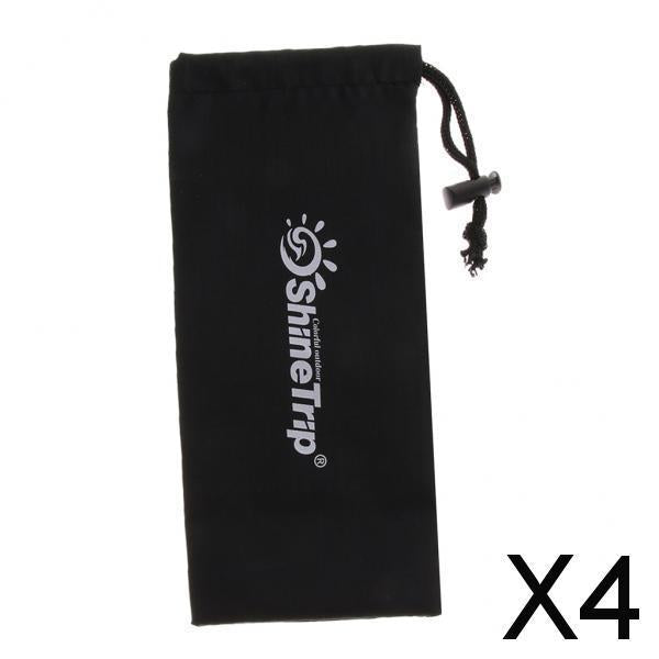 4xWaterproof Camping Storage Bag Drawstring Sack Travel Organizer Pouch  23cm