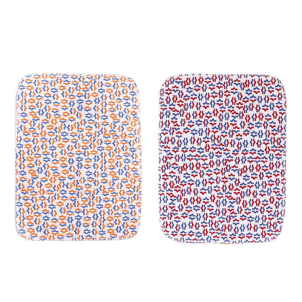 2 Pieces Washable Waterproof Underpad Incontinence Pads Sheet Protector