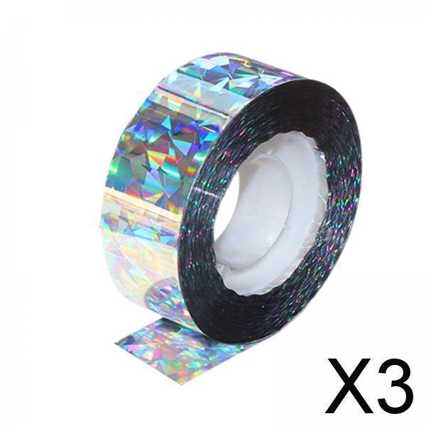 3xBird Scare Tape Stop Birds from Hitting Windows Reflective for Outdoor