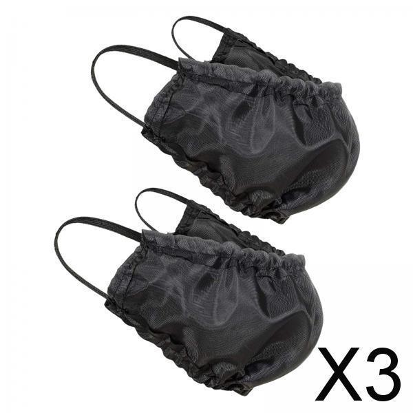 3x2pcs Beard Bandana Adjustable Facial Hair Apron Guard Bonnet Rag Caps Cover