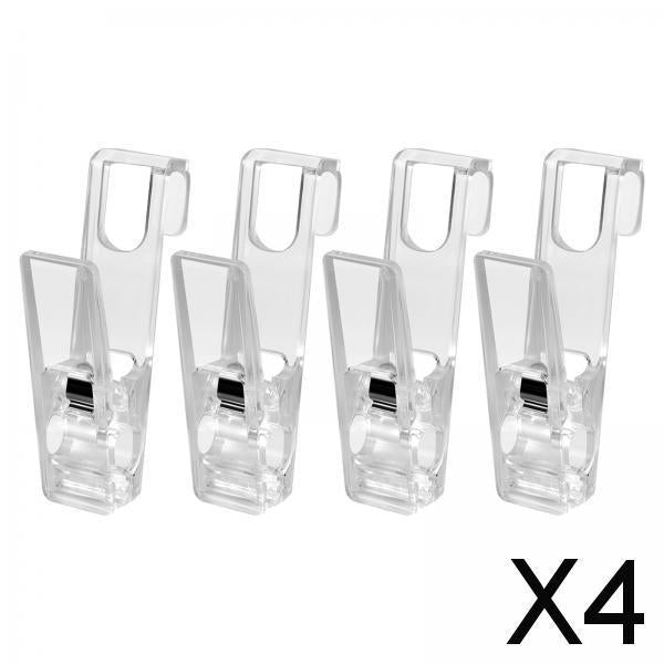 4x4 Pieces Non Slip Washing Line Clothes Pins Clothespin for Dress Skirt Bra