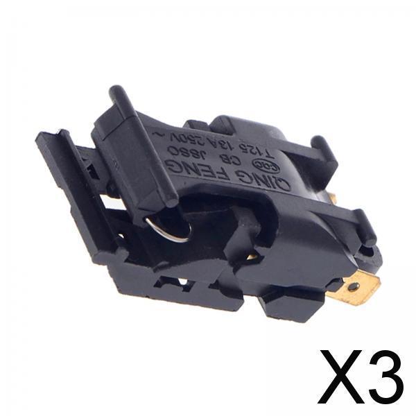 3xKettle Thermostat Switch Electric Kettle Parts 16A 2 Pin Replace Parts
