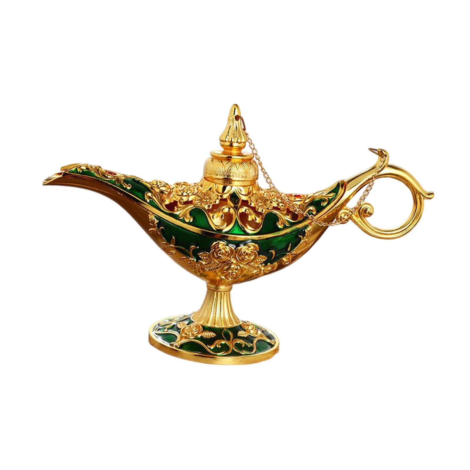 Figurines Multipurpose Luxury for Coffee Table Shop Window Bookshelf Green