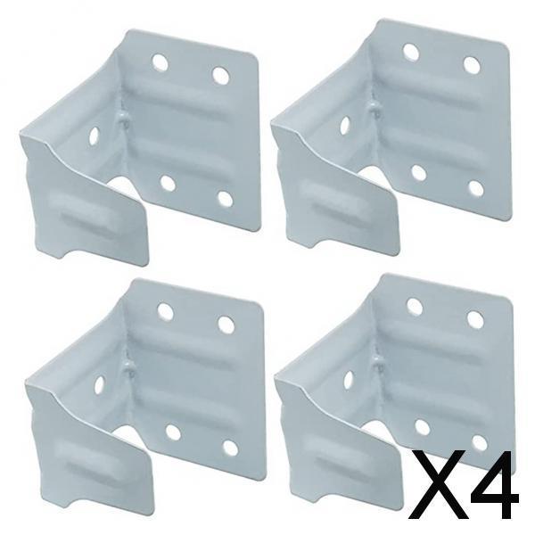 4x4x Durable Blinds Center Support Bracket Iron Holder for Wood Faux Blinds